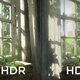 Aunque estas fotos comprimidas en JPG no le hacen justicia, el HDR es muy llamativo en The Last of us en detalles como la cortina o el cielo.